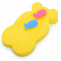 Baby Bath Sponge Support Comfort Soft Safe Foam Mat Toddler +Two Sponge Yellow