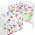 Baby bedding set 2pc 100% cotton pillowcase duvet cover 135x100cm -  Birds