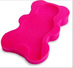Baby Bath Sponge + 3 Small Sponges Safety Support Comfort Soft Safe Foam Pink - MyHappy Baby