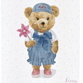 Baby Changing Mat Padded Soft Base 70x50cm Waterproof Raised Edges Fluffy Puf Lizzy