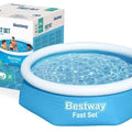 Bestway Swimming Pool Garden Round 244x61cm 57448 Fast Set Inflatable