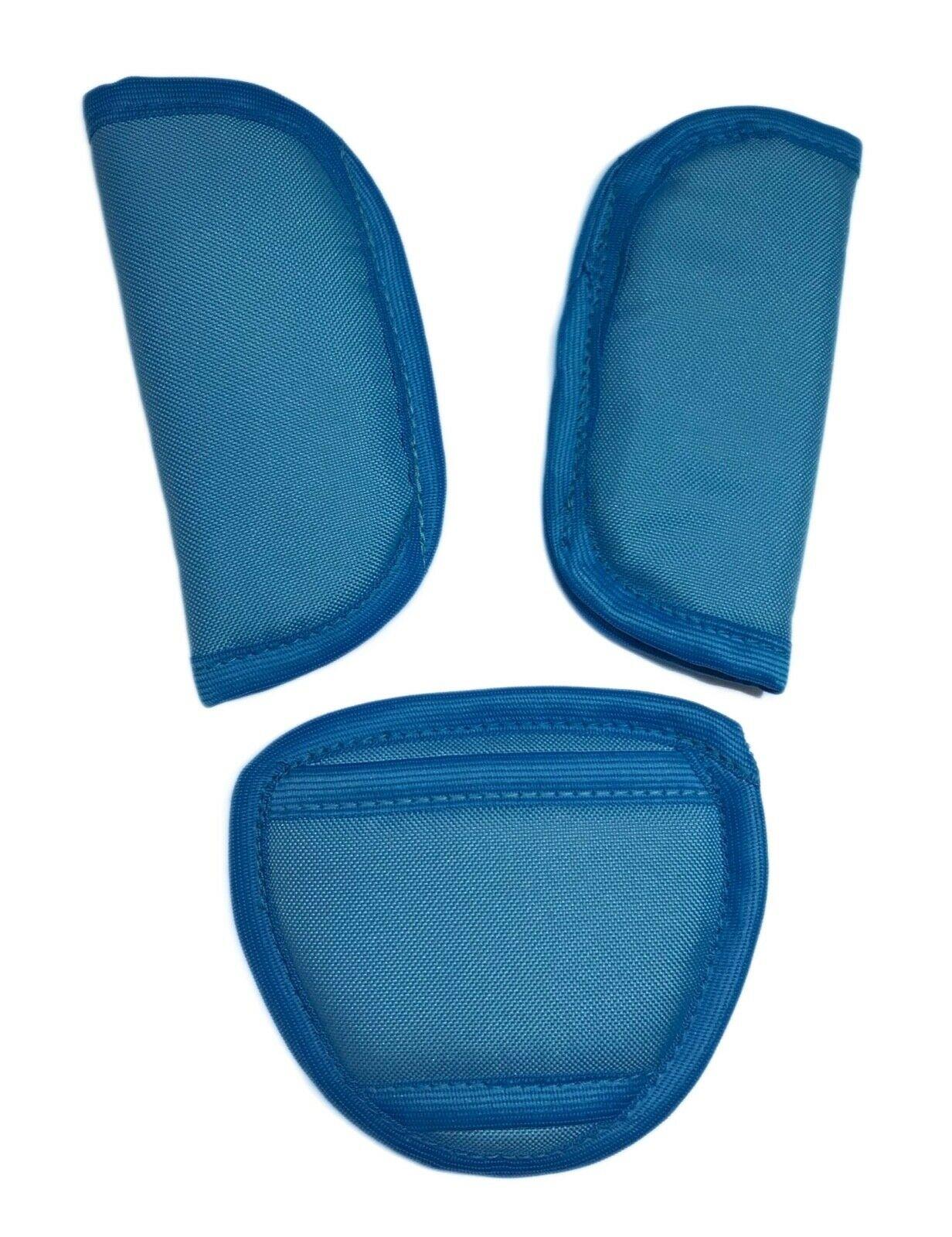 Baby Crotch Straps Pad Car Seat Belt Cover Harness Dark Blue