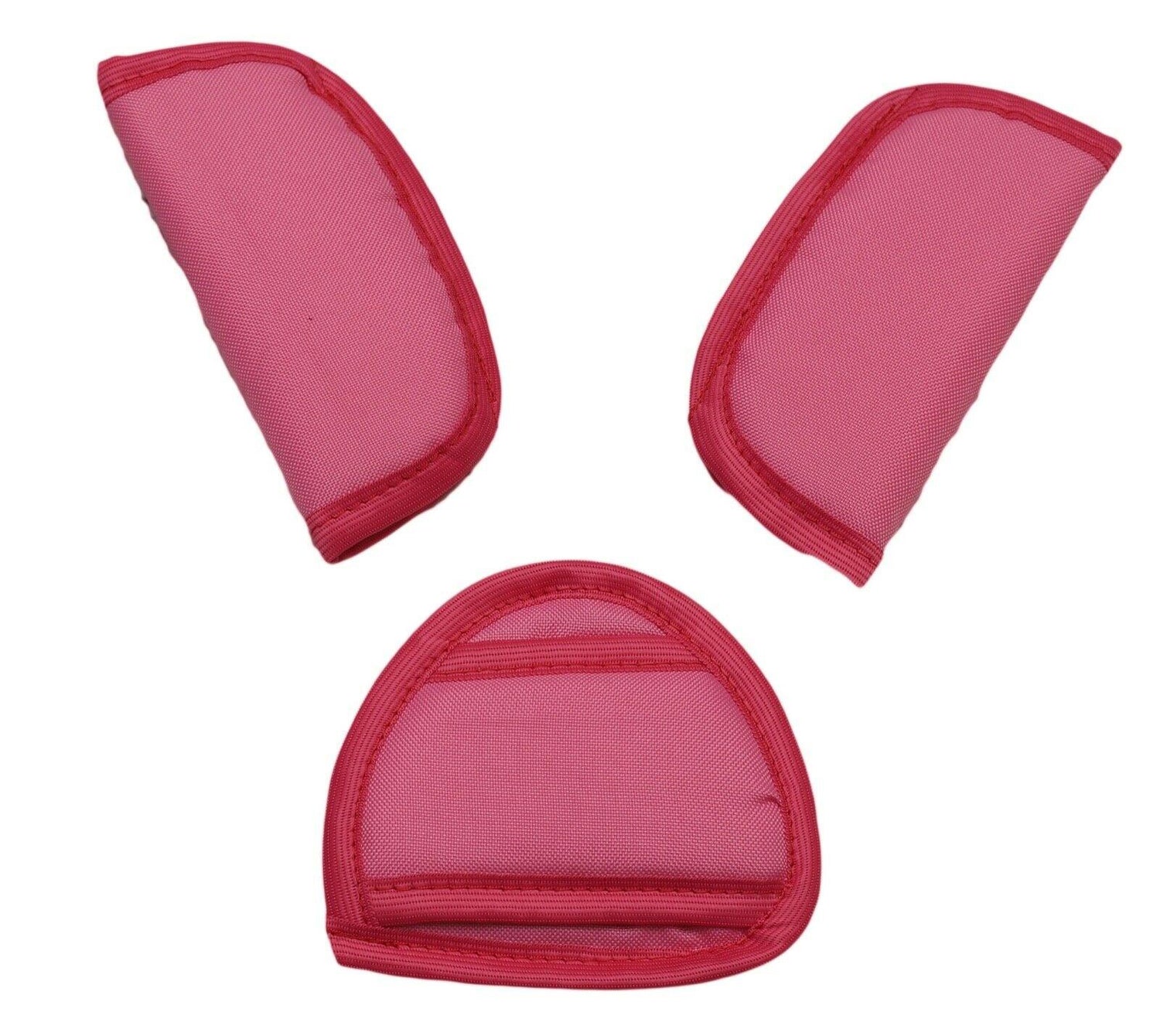 Baby Crotch Straps Pad Car Seat Belt Cover Harness Pink