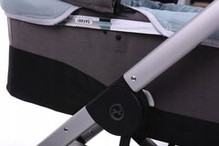 Carrycot cover Double-sided Liner Pushchair Pram On Safari/Sage - MyHappy Baby
