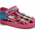 Girls Sandals Baby Children Kids Infant Casual Canvas Shoes Fasten #21