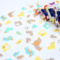 Bamboo nappy cloth Printed Soft To Touch Diaper Bibs Reusable 30x30cm Birds Yellow