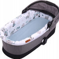 Carrycot cover Double-sided Liner Pushchair Pram On Safari/Sage