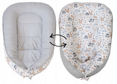 Baby 6pc Double-sided soft infant Cocoon Forest Friends - MyHappy Baby