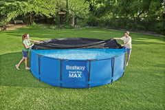 Bestway 15Ft Swimming Pool Cover Premium 457cm 4.57 X 1.22M / Round - MyHappy Baby