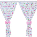 Nursery Curtains for Babies & Toddler's Bedroom Owls white