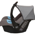 Car Seat Hood Replacement Universal Baby Cover Wind Sun Canopy Shade Waterproof -  Grey Net
