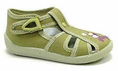 Girls Sandals Baby Children Kids Infant Casual Canvas Shoes Fasten #14 - MyHappy Baby