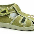 Girls Sandals Baby Children Kids Infant Casual Canvas Shoes Fasten #14