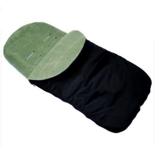 Universal Footmuff Black/ Green