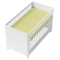 Super Soft Fitted Sheet Jersey Stretchy Cotton Fit Crib/Cradle 90X40 Yellow