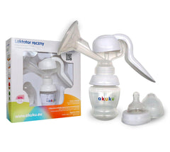 Breast Pump Comfort Manual Natural Bpa Free With Bottle Teat Akuku - MyHappy Baby
