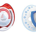 Lovi 2X Silicone Dynamic Soother Dummy Pacifier Teat 3-6 M Marine Boat