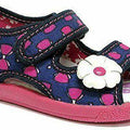 Girls Sandals Baby Children Kids Infant Casual Canvas Shoes Fasten #10