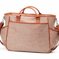 Baby Nappy Multi-Functional Diaper Bag Set With Changing Mat Babyono Chic Brown
