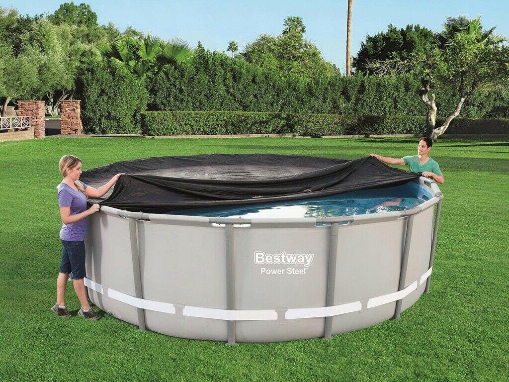 Swimming Pool Cover Bestway 16Ft 4.88M Pool Cover Round 488cm