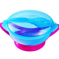 Baby Feeding Bowl Babyono 1025 Suction Stay Put No Spill Bowl With Spoon And Lid
