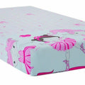 Baby Fitted Toddler Bed Sheet Printed 100% Cotton Mattress 160X80cm Ballerina Pink