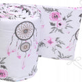 Padded Bumper To Fit Baby Cot Bed All-Round Cotton 420cm Dream Catcher