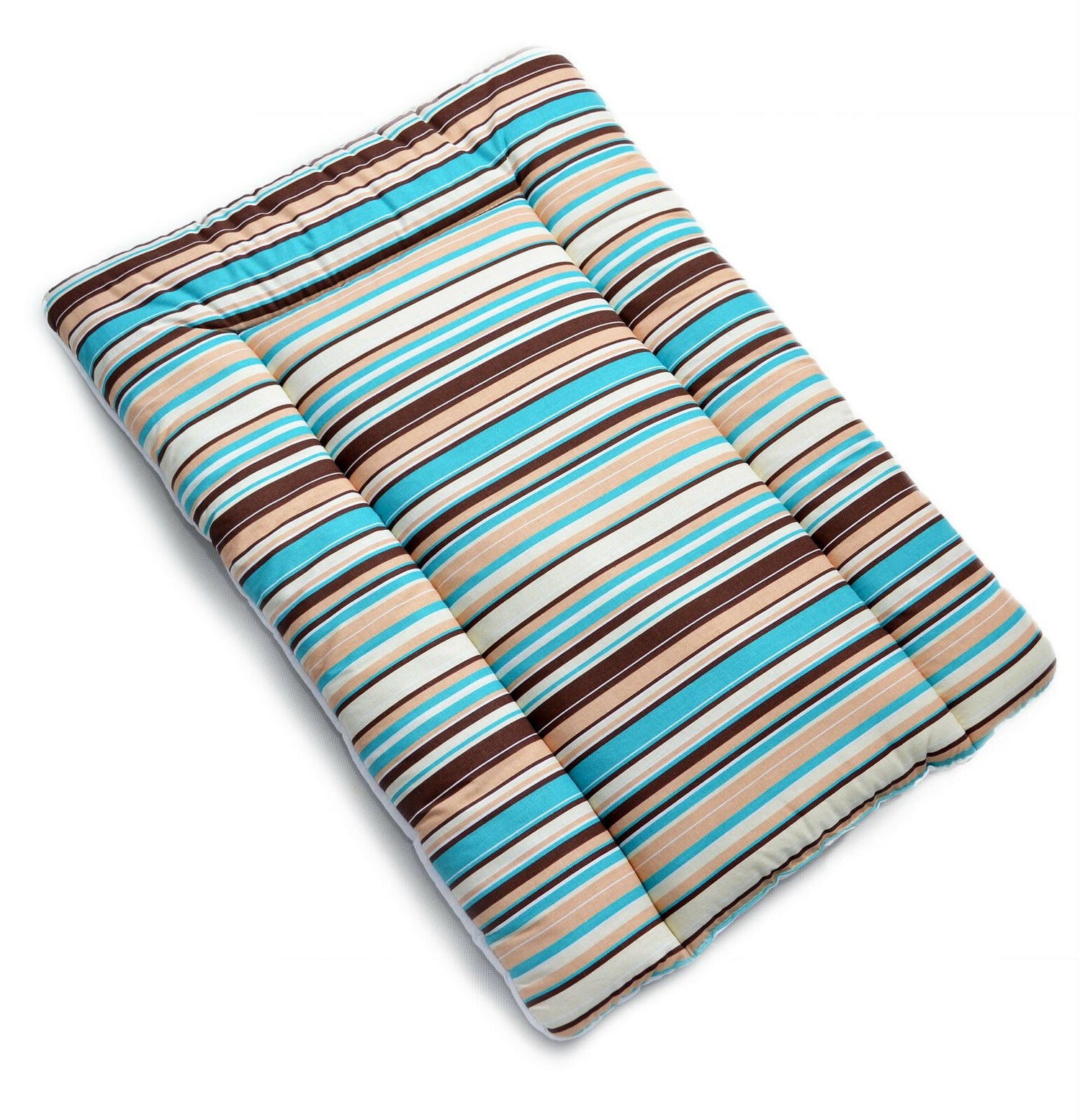 Baby 100% cotton changing mat child toddler Stripes brown