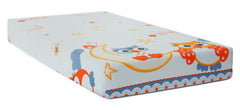 Baby Fitted Toddler Bed Sheet Printed 100% Cotton Mattress 160X80cm Owls Moon Grey - MyHappy Baby