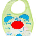 Baby Feeding Bib Fasten Soft Squeaky Terry Waterproof 20 X 16 cm Akuku Dog