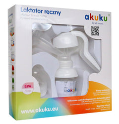 Breast Pump Comfort Manual Natural Bpa Free With Bottle Teat Akuku - MyHappy Baby