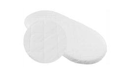 Moses Basket Mattress Cosy Quilted Bassinet Baby Pram Oval Breathable 70X35cm - MyHappy Baby