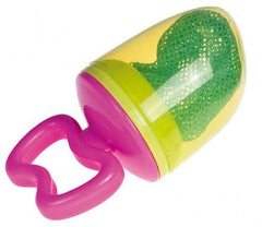 Baby Food Teether Canpol Cap Feeder Fruit Vegetable Safe Silicone Net Pink - MyHappy Baby
