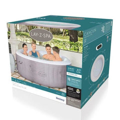 Bestway Lay-Z-Spa Cancun Hot Tub Jacuzzi Airjet 2-4 Person Inflatable - MyHappy Baby