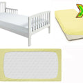 2-pack soft fitted sheet jersey stretchy cotton fit Junior bed 160/80cm Yellow
