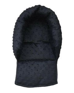 Baby Head Car Seat Rest Cushion Toddler Child Support Pillow Dimple Black - MyHappy Baby