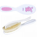 Hair Brush And Comb Canpol Grooming Set Soft Gentle 2 In 1 Pink Bunny