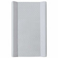 Baby Changing Mat Hard Base 80X50cm Fit To Cot Bed 140X70cm Caro Grey
