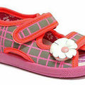 Girls Sandals Baby Children Kids Infant Casual Canvas Shoes Fasten #20