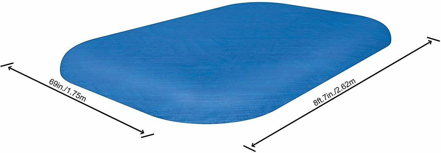 Bestway 262X175cm Swimmimg Pool Cover With Rubber Bands 8'7