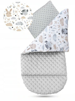 Baby 6pc Double-sided soft infant Cocoon Forest Friends - MyHappy Baby