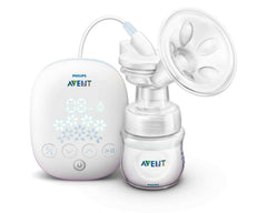Electric Milk Breast Pump Avent Scf301 Baby Easy Comfort Single Free Bottle 4Oz - MyHappy Baby