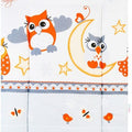Baby 100% cotton changing mat child toddler Owls Moon grey