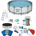 Swimming Pool Bestway 15Ft Steel Pro Max Round Ground 457X122cm + Accessories!!!