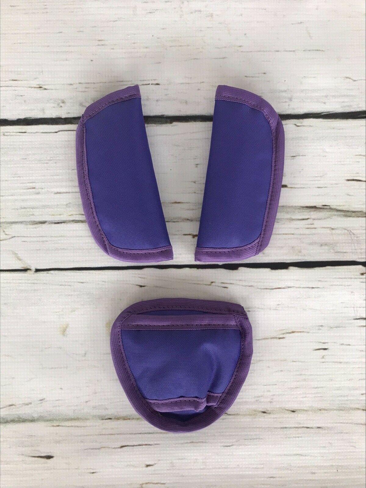 Baby Crotch Straps Pad Car Seat Belt Cover Harness Violet