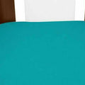 Terry Towelling Fitted Sheet 120x60 Nursery Baby Cot/ Cotbed/ Frotte Turquoise