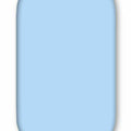 Cotton Fitted Baby Sheet Fit Moses Basket Pram 80X38cm Blue