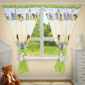 Nursery Curtains for Babies & Toddler's Bedroom Safari green