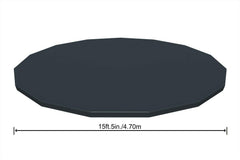 Bestway 15Ft Swimming Pool Cover Premium 457cm 4.57 X 1.22M / Round - MyHappy Baby