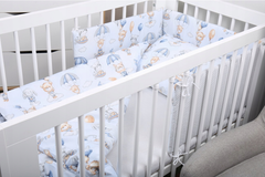 2Pc 135x100  Walk In The Clouds Baby Bedding Set Cotton Pillow Case Duvet Cover - MyHappy Baby